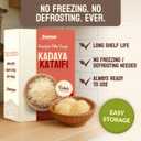 Dried Shredded Kataifi for Dubai Pistachio Chocolate Bar  Knafeh Fillo Dough, Kadayif, Kunafa Dough (17.5 oz) (EXP 12/30/26)