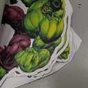 8Pcs Green Hero Honeycomb Table Centerpiece Green Hero Birthday Party Supplies Table Decorations for Kids Party Decorations