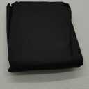 Waterproof Dog Car Seat Cover with Belt for Back Seat - Washable Pet Protector Accessories for Cars, Trucks, SUVs, and Bench Seats - Auto Backseat Hammock for Small & Large Dogs (Standard (54" W x 58" L), Black)