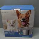 Dog Water Fountain for Large Dogs: 7L/236oz/1.8G Dog Fountain Stainless Steel - Big Cat Drinking Fountain Indoor - Super Quiet Water Fountain for Dogs Inside - for Large Dog Cats & Multi-Pet Home