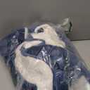 Bedsure GentleSoft Sherpa Fleece Throw Blanket for Couch, Non-Heated, Thick and Warm Throw for Women and Men, Soft Fuzzy Plush Blanket for Winter, Slate Blue, 50x60 Inches