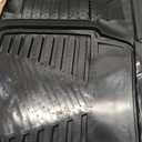 PantsSaver Custom Fit Floor Mats for BMW 740i 2022 All Weather Protection -4 Piece Set (Black)- High Raised Border Protection Great for Catching Spills