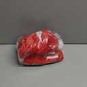 Christmas Chair Covers Set of 4, Santa Claus Hat Slipcover Chair Back Covers for Christmas Kitchen Decorations Indoor Xmas Holiday Festival Party Dining Room Bar Counter Table Decor