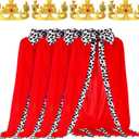 Seematn 4 Pieces King Robe Queen for Adult King Cape Royal Costume with Gold Crown for Birthday Halloween Party Prince Cosplay Carnival Parade United Nations Day Event Christmas