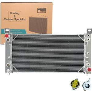 34" Radiator for 1999-2014 Chevy Silverado GMC Sierra 1500 2500 3500
