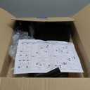 2-Tier Steel Clamp On Desk Shelf, Adjustable 16 inch Desk Storage Shelves with Pegboard and Pencil Holder,Above or Under Heavy Duty Desktop Organizer with Headphone Holder for Desk Accessories (Black)