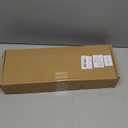 Clamp on Desk Shelf, 2-Tier Office Desk Shelves Organizer, 17in Small Shelf for Top of Desk with Headphone Holder and Hooks, Desktop Storage Rack for Home Workspace, Study Rooms, Gaming Accessories