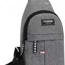 Shoulder Backpack Messenger Bag Adjustable Portable Men's Outdoor Hiking Sports Chest Bag