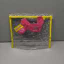Citrus Bay Clear Venue Tote. Pink & Yellow