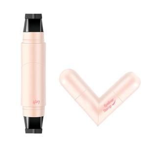 Eyeliner Stamp Upgraded Foldable Eyeliner Stamp for Perfect Wings, Waterproof Eyeliners Tool, Smudge Proof Eyeliners Pen for Beginners, Black