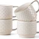 DOWAN 12oz Coffee Mugs Set of 4