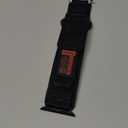 Nereides Compatible with Apple Watch Series 11 Band Series 10/9/8/7/6/5/4/SE/SE2/SE3/Ultra 3/2/1, Nylon Sports Strap with Woven Design for 49mm/46mm/45mm/44mm (L, Black)