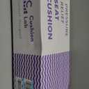 Cushion Lab Patented Pressure Relief Seat Cushion for Long Sitting Hours on Office & Home Chair - Extra-Dense Memory Foam for Soft Support. Car Pad for Hip, Tailbone, Coccyx, Sciatica - Black