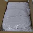 Nasitos White Rectangle Table Skirts, 2 Pack - 72 x 30 Inch - Stretch Spandex Fitted Table Clothes, Cocktail Tablecloths for Party, Banquet, Birthday