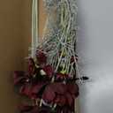 6PCS Cosmos Silk Flowers 24'' Wild Flowers Artificial Fake Flowers Arrangement for Wedding Party Kitchens Home Decoration(Burgundy)