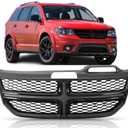Front Grille compatible with 2011-2020 Dodge Journey (Black)