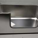 7.9'' High-Sided Low Entry Stainless Steel Cat Litter Box for Senior Cats