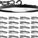 20 Pack UFO LED High Bay Lights 250W,37,500LM Super Bright 5000K IP65 Waterproof High Bay Led Lights & UFO Lights with US Plug for Garage/Warehouse/Workshop/Gym