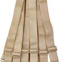 DoHope Bra Straps Multicolor Shoulder Bra Strap Replacement 12mm 15mm 20mm Width Elastic Adjustable Removable 3 pairs