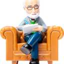 NPW Desktop Therapist Novelty Sound Machine  Funny Prank Gift, Holiday White Elephant & Stocking Stuffer for Adults & Kids (16 Sound Phrases)