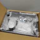 3 Tier Metal Rolling Utility Cart Organizer with Walnut Table Top, Stable and Sturdy Rolling Storage Carts with 2 Lockable Wheels for KitchenBathroomSnacksCoffeeCraftMakeupBaby Essentials (Black)