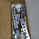 4pcs Heavy Duty Muffler Exhaust HangersUniversal Exhaust Flexible Swivel Tail Pipe Hanger with Heavy Reinforced Rubber Pad,Heat Resistant Exhaust Insulator for Cars, SUVs & Trucks (Oe Style 4pcs)