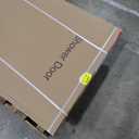 Shower Door,60" W x 74" H Frameless Shower Door, Double Sliding Shower Door with Premium 1/4" (6mm) Thick Tempered Glass, Stainless Steel, Matte Black