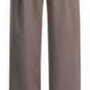 Betusline Women's Wide Leg Pants Business Casual Straight Office Trousers for Women, X-Small