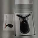 Red Light Therapy for Face and Neck, 7 Color Light Based Face Massager Tool, Portable Skin Care Tool for Firming, Tightening and Lifting (Glossy Black)