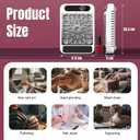 Nail Dust Collector Vacuum for Nail Techs Powerful Suction, Quiet 3-Speed Fan, Reusable HEPA Filter, One-Knob Control, Compact Portable for Gel/Acrylic Nails, Salon & Home