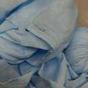 DeZerlor 50 Pack Light Blue Cheesecloth Napkins Spring Cloth Napkins Set of 50 Baby Blue Dinner Napkins Bulk 21x21 Inches for Wedding Bridal Shower Baby Shower Parties