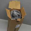 LCGP 3" Inlet Black Exhaust Tip,3" x 4" x 15" Universal Bolt On Stainless Steel Diesel Exhaust Tailpipe Tip