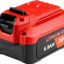 V20 20V Lithium Battery: Replacement for Craftsman 20V CMCB204 CMCB202 CMCB201 Cordless Drill Tools - 6Ah 20 Volt Max Battery Pack