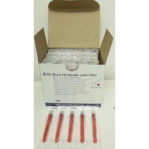 Blunt Fill with Filter 18G x 1.5" (100 Count) 305211 Qty 100 Per Box