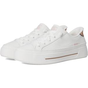 Skechers Women's Hands Free Slip-ins Bobs - Social (7.5, White)