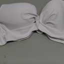 Women Underwire Bikini Top - Push Up Swim Top Only Bra Padded Swimsuit Tops 2025 Bathing Suit Tops (Medium, White)