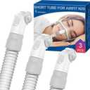 3 Packs Replacement Short Tube for Airfit N20 & Airtouch N20, Features Triple 360 Swivel & Quick-Release Technology for N20 CPAP Mask, Replacement CPAP Hose Tubing with Leak-Free Seal & Smart Quiet