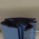 Foldable Dog Pool, Portable Pet Bath Tub and Kiddie Swimming Pool, Collapsible Bathtub for Puppies, Small, Medium and Large Dogs, Cats and Kids, 39.5 x 12 in, Blue