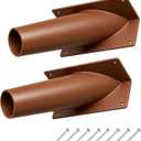 Bat Removal Cone, Bat One Way Door, Bat Exclusion Device, Bats Exclusion Tube for House Attic Control Removal (Right Angle, 2 Pcs)