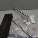 ASTOFLI Paper Towel Holder Under Cabinet No Drilling, Self Adhesive Paper Towel Holder Wall Mount for Kitchen Rack, Under Counter Napin Holder No Drill, RV, 304 Stainless Steel, Silver 2 Pack