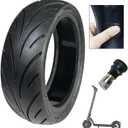 9.5x2.50 Scooter Tires, 9.5 Inch Tubeless Tire, Front Rear Wheel Replacement Scooter Tire, Self Repairing with Valve for NIU KQi3/Pro/Max Electric Scooter Accessories, Non-Slip, Shockproof (1 Pack)