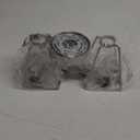 Industrial Bathroom Vanity Lights: 2 Light Silver Brushed Nickel Vintage Metal Cage Wall Lamps - Rustic Farmhouse Light Fixture Over Mirrors Cabinet for Home Hallway