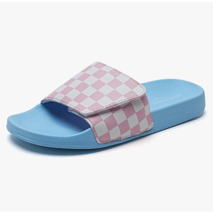 WateLves Kids Slide Sandals Boys Comfortable Slip-On Sandals Youth Big Kids Summer Slippers for Beach Pool Shower, Size: 12 Little Kid