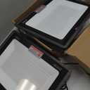 150W Warm White Outdoor LED Flood Lights, 3000K 18000LM IP66 Waterproof, Garden Garage, Court, Shop Exterior Security Floodlights 2 Pack