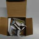 Shower Head Holder All Metal Handheld Shower Wand Bracket Adhesive Shower Wall Mount Holder Brass Shower Spray Holder Brushed Nickel, Drill Free Glue Installation