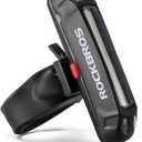 ROCKBROS Bike Tail Light USB Rechargeable LED Bike Rear Light 6 Modes IPX4 Bike Taillight for Night Riding (Red Blue Green - 7 Modes)