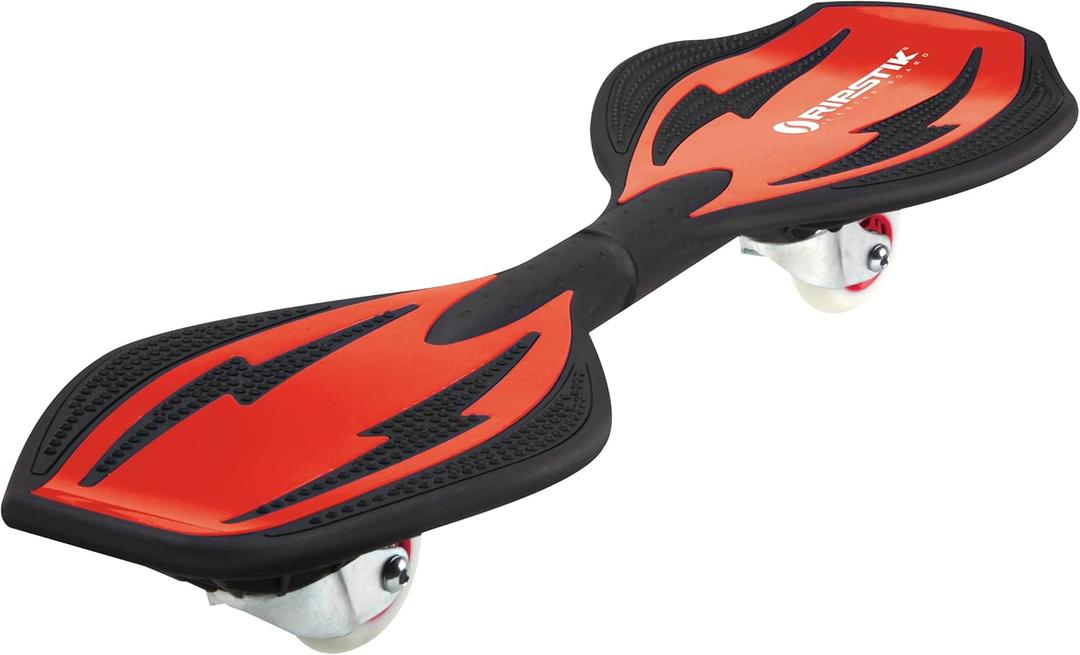 Razor RipStik Ripster, compact lightweight caster board, for kids 8+ (Red)