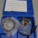 Vacuum and Fuel Pump Tester Gauge Kit, Gauge Leak Carburetor Pressure Diagnostics Tool Kit, Leak Carburetor Pressure Diagnostics (Blue)