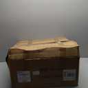 Cat Tree 39 Inches Cat Tower with Sisal Covered Scratching Real Wood Post, Handwoven PE Rattan 3 Baskets perches with Cozy Cushion, Cat Climbing, Cat Scratching Post (Light Gray Cushion)