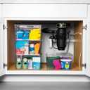 CLEARSPACE Plastic Storage Bins with Lids XL Perfect Kitchen Organization or Pantry Storage Fridge Organizer, Pantry Organization and Storage Bins, Cabinet Organizers